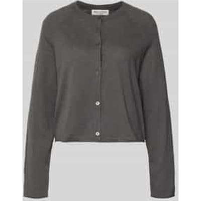 relaxed fit vest van katoen-linnenmix