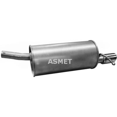 Geluiddemper achter ASMET 10.128