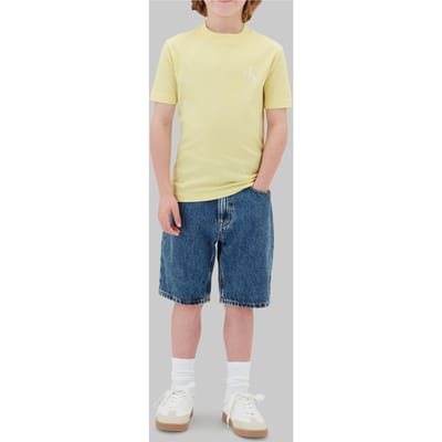 Calvin Klein Boys 2-pack Monogram Top French Vanilla Taglia: 14 | T-shirt Outlet | kids | Bianco