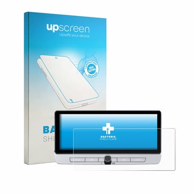 upscreen - Screenprotector voor Nissan X-Trail 2026 NissanConnect 12.3" - Folie Beschermfolie transparant antibacterieel
