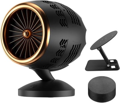 Afzuigkap - Tafel afzuigkap - Draagbare afzuigkap - Bureaublad afzuigventilator- Mini afzuigkap - Dubbellaags filter - Verstelbare luchtfilter - Compact - Geluidsarm - zwart