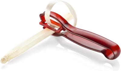 Triangle Solingen Aspergeschiller – Ergonomisch & Vaatwasserbestendig – Rood
