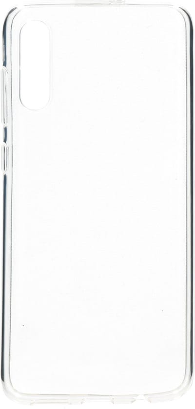 Mobiparts hoesje geschikt voor Samsung Galaxy A70 - Zacht TPU - Schokabsorberend TPU - Grip Coating - Transparant