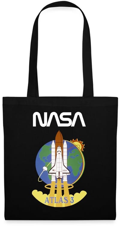 NASA Atlas 3 Tas Van Stof Schoudertas