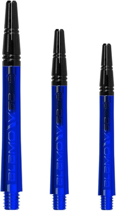 Dart Shafts Medium - Dart Accessoires - Darts Spelen - Gegoten Aluminium - 11 x 7 x 1 cm - Blauw