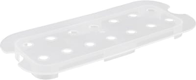 82162 Afdruiprek GN 1/3 - polypropyleen kunststof, 26,8 x 11,8 cm, GN-systeem, breukvast