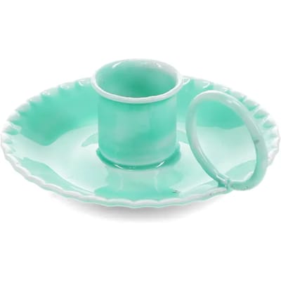 Gieten metalen kaarsenhouder met emaille Rex London