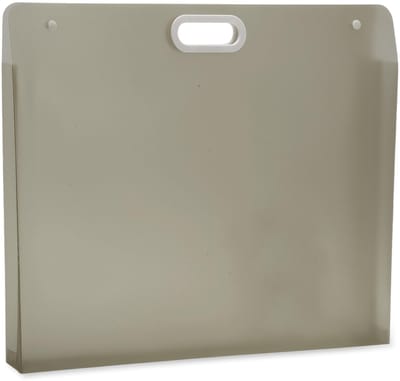 Dailygoods- Kunstportfolio Waterdicht - Kunstopberghoes 33 x 28 cm - Handgrepen - Duurzaam - Bescherming tegen Stof/Vocht - Kunstmap