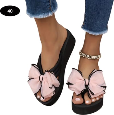 Livano Slippers Dames - Teenslippers - Flip Flops - Comfortabel - Zomer - Roze - 40