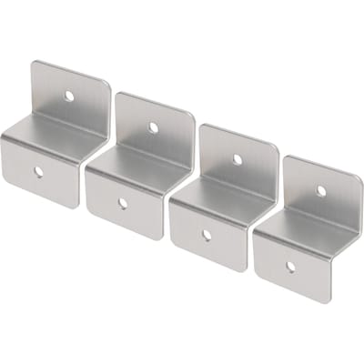 4 Sets Z-beugel zonnepaneel Aluminiumlegering Installatieaccessoire voor Auto Camper Jacht Schip