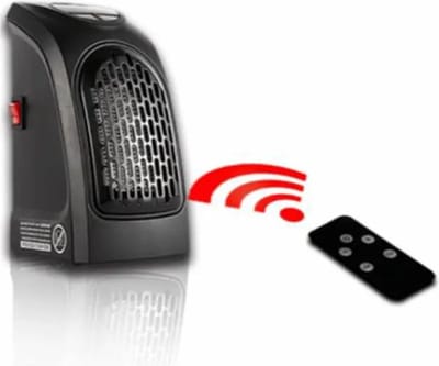 Comfort Living- Kachelventilator - Elektrische Kachel - Elektrische kachels - Mini Heater - Ecofan - Haardventilator - Inclusief Afstandsbediening - 400W - Zwart