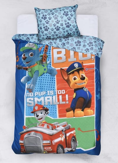 PAW Patrol No job is too Big - Dekbedovertrek - 140x200 - Multi
