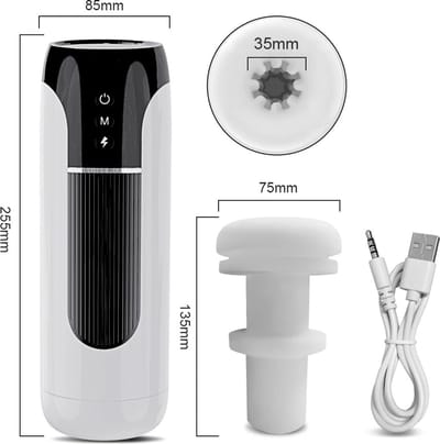 X-Qlusive Fully Waterproof Male Masturbators Wearable Automatic Telescopic Pocket Pussy Blowjob Machine Penis Trainer Sex Toys for Men 18+