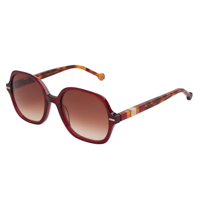 Carolina Herrera HER 0106/S Burgundy havana 55/20/140 WOMAN Zonnebrillen