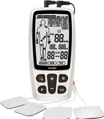 TENS + EMS + Massage Combo | ROOVJOY COMBO 3-in-1 | R-C4A
