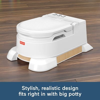 Moderne Zindelijkheidstraining voor Baby's en Peuters - Luxe 4-in-1 Potje met Opstapje en Afneembare Toiletbril