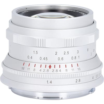 35mm F1.4 Full Frame Portretlens Optisch Glas Groot Diafragma Vast Handmatige Focus L-Mount Camera wit