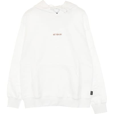 Lichtgewicht sweatshirt met capuchon heren Ribs 2pack hoodie wit