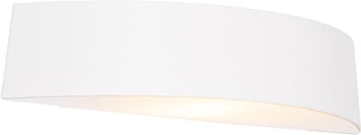 QAZQA caz - Moderne Wandlamp voor buiten - 1 lichts - D 7.5 cm - Wit - Buitenverlichting