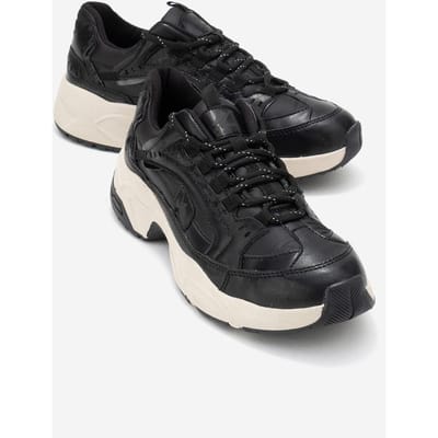 Bambi Bedrukte Mesh Sneakers Dames