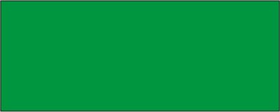 Blanco magneetsticker - groen 100 x 40 mm