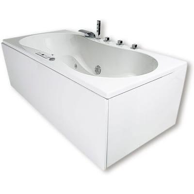 Caribia Trento Premium whirlpool 190 x 90 cm with skirt 80780