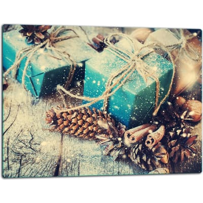 TMK ArtDeko Serie - Glazen Snijplank - 52x40 cm - Inductiebescherming
