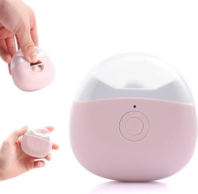 Elektrische nagelknipper met LED-lamp voor nauwkeurig en stil knippen van handen en voeten, ideaal voor senioren en baby's, veilig en gebruiksvriendelijk