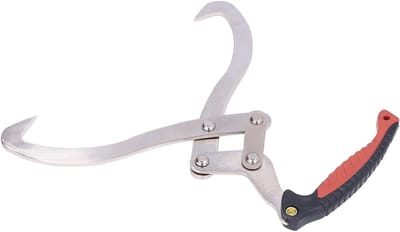 Houtlifter - Houtklem - Logistiek Hout - Eénhandige Bediening - 43 cm - Zwart