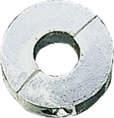 Zinkgolfanode, korte uitvoering, 40 mm Ø
