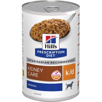 48x350g  k/d Kidney Care Kip Hill´s Prescription Diet Hondenvoer