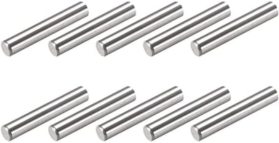 Dailygoods- Plankpennen 25 Stuks - 304 Roestvrij Stalen - Fixeerstiften 20 mm - Anticorrosie - Slijtvast - Voor Meubelinstallatie - Fixeerpen