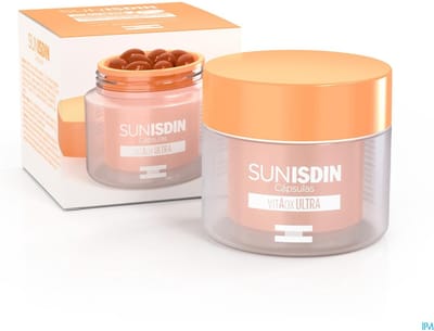 ISDIN - Fotoprotector Sunisdin - 30 Capsules - Voedingssupplement met antioxiderende vitaminen