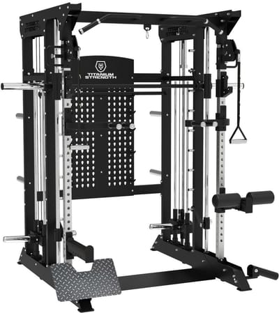 Titanium Strength B100 V4 Multipower - Smith Machine, Multipower, Rack + Pulleys