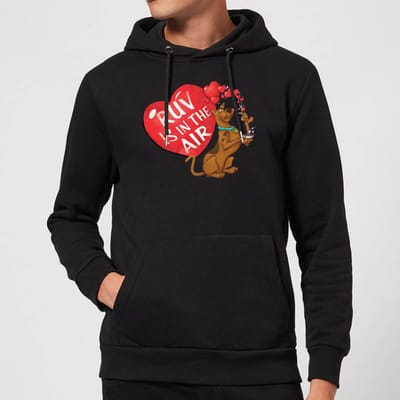 Scooby Doo Ruv Is In The Air Hoodie - Black - S