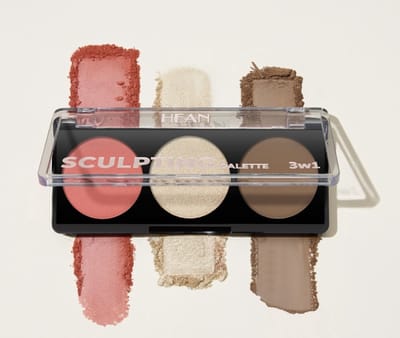 Sculpting Pallet 3W1 - warm 03 (shapen en contouren) - Hean Cosmetics
