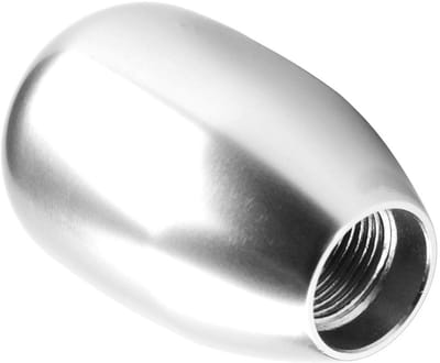 JHUBERS - Versnellingen Shift Knop - Universele Manual Knob Shifter - Zilver - Geschikt voor Auto's - Betrouwbare Prestatie - Eenvoudige Installatie