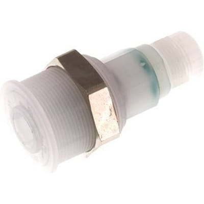 PVDF DN 5 Koppeling Snelkoppeling 6x8 mm opsteekfitting Pull-Off