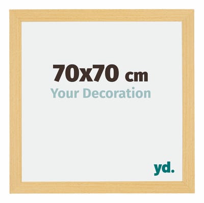 Your Decoration - Fotolijst 70x70 cm - MDF - Beuken Decor - Mura