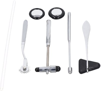Dailygoods- Neurologische Hamer Set - RVS - Multifunctioneel - Draagbaar - Reflexhamer - Medisch - Laboratoriumbenodigdheden