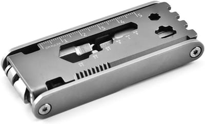 Multifunctionele Gadget - Outdoor EDC Kit - Kamperen Reparatie - 17 Gereedschappen - 15x10x5cm