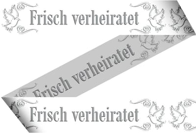 Markeerlint 'Frisch Verheiratet' - 15 meter
