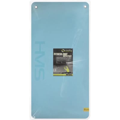 HMS Fitness Mat - Lichtblauw/Zwart - 20 mm