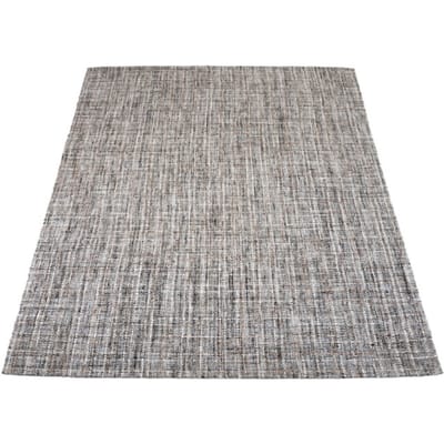 Vloerkleed Cross Grey/Beige - 240 x 340 cm - Wolmix Design Vloerkleed in Scandinavische / Japandi Stijl