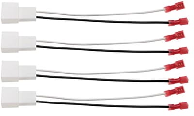 4 Stuks Auto Speaker Connector Harnas Adapter voor Toyota en Mitsubishi