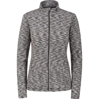 Trespass - Dames Indira Lange Mouwen Full Zip Sporttop (Grijs)
