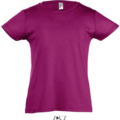 SOL'S Kids´ T-Shirt Girlie Cherry L225K - Fuchsia - 2 Jahre (86/94)