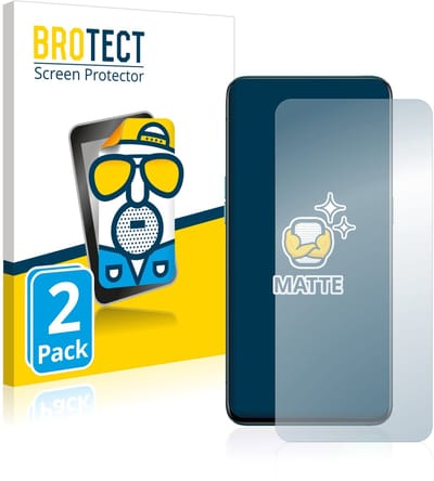 BROTECT - Screenprotector voor Oppo Reno 10x Zoom - Folie Beschermfolie matte 2 Stuks