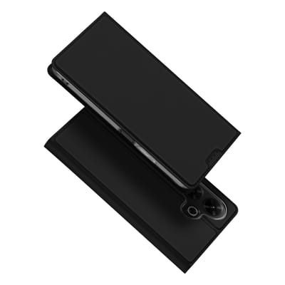 Dux Ducis Skin Pro Hoesje Geschikt voor Xiaomi Redmi 13 4G / Poco M6 | Book Case met Pasjeshouder | Portemonnee | Standaard | Zwart