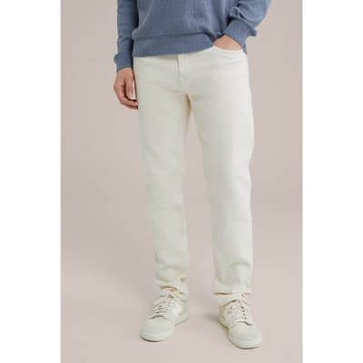 WE Fashion 5-pocket Mid Waist Off-white Taglia: W30L32 | Pantaloni Outlet | Uomo | Bianco